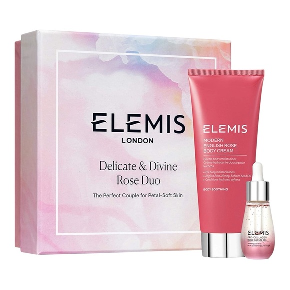 ELEMIS DELICATE AND DIVINE ROSE DUO - BNIB - Picture 2 of 7